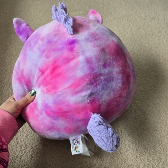 Squishmallows Large Colorful Tie Dye Unicorn - Picture 3 of 9